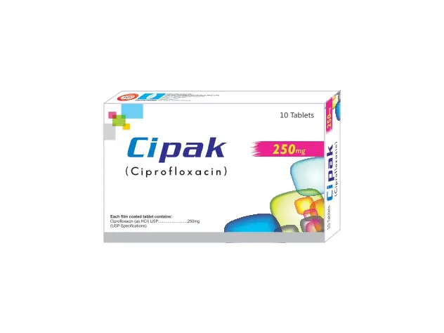 Cipak 250mg Tablets
