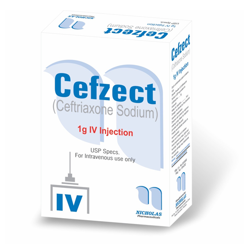 Cefzect 1gm IV